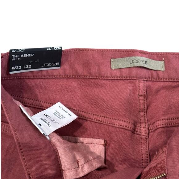 NWT! Joe's Jeans Men's Asher Airsoft Slim-Fit Jeans in Apple Peel - Size 32 x 32 - Picture 11 of 15